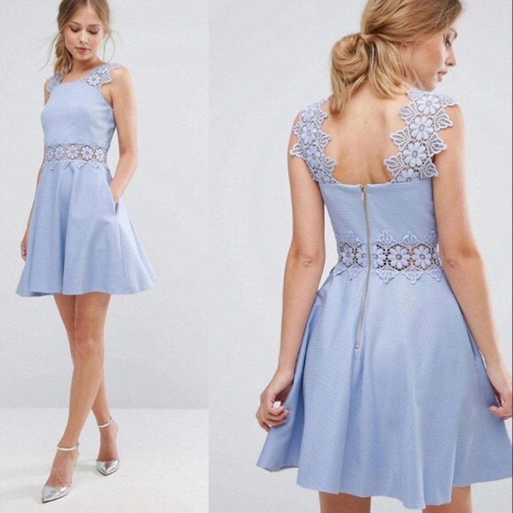 💫HP💫Ted Baker Monaa lace detail shift dress